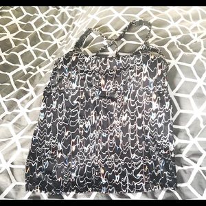 Oiselle Tankini & High Rise Bottom, XL, NWT